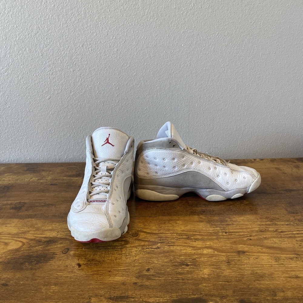 Air Jordan 13 Retro White Wolf Grey - Size 8 Mens (414571-160) - Picture 5 of 10